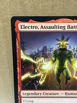 Electro, Assaulting Battery SPM-0076 Rare NM MTG Marvel Spider-Man Non-Foil - Image 2