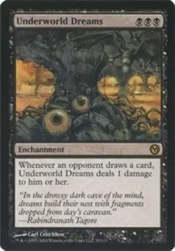 1x Underworld Dreams Moderate Play, English Duels of the Planeswalkers MTG Magic - Image 1