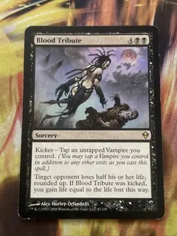 Blood Tribute #81 Zendikar ZEN Magic MTG - Image 1