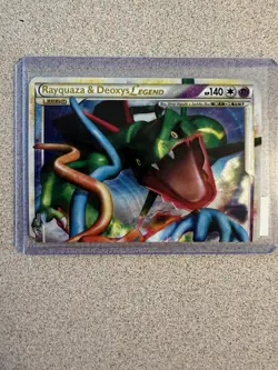 Rayquaza & Deoxys Legend (Top) 89/90 Undaunted Holo LP - Pokemon - Image 1