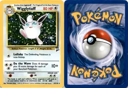 2000 Pokemon, Base Set 2, #19/130 Wigglytuff, Holo Rare - Image 1