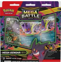 🎄Mega Battle Deck Gengar🎄 FREE CGC SLAB W/ PURCHASE Pokemon TCG Sealed New🎄 - Image 1