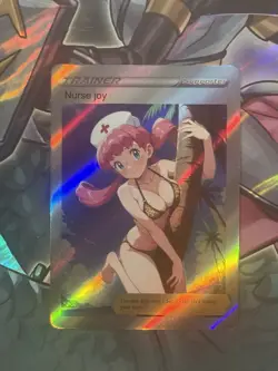 Pokemon Nurse Joy Anime Waifu Custom DIY Trainer Art Pokemon card - Image 2