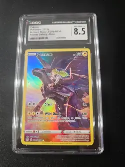 CGC Near Mint/Mint+ 8.5 Zekrom #TG05 2022 Pokemon S&S Brilliant Stars Slab - Image 1