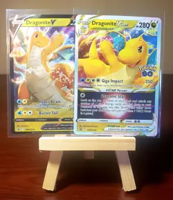 🔥Pokemon TCG 🔥 Dragonite V & Vstar - SWSH236 & 236 | Black Star Promo | NM - Image 1