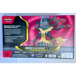 Pokemon TCG Mega Lucario ex Figure Collection Box SEALED 5 Booster Packs Promo - Image 3