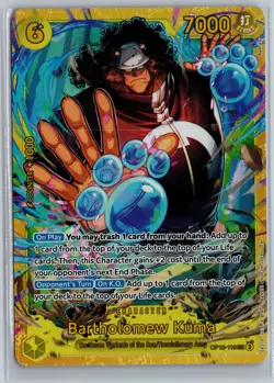 Legacy of the Master #OP12-119 Bartholomew Kuma - Image 1