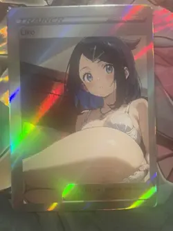 Pokemon Liko Anime Waifu Custom DIY Trainer Art Sexy Pokemon card - Image 3