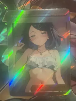 Pokemon Liko Anime Waifu Custom DIY Trainer Art Sexy Pokemon card - Image 1