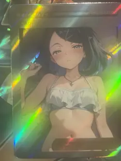 Pokemon Liko Anime Waifu Custom DIY Trainer Art Sexy Pokemon card - Image 3