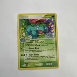 Pokemon TCG Venusaur EX Crystal Guardians Reverse Holo Card 28/100 Stamped - Image 1