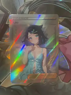 Pokemon Liko Anime Waifu Custom DIY Trainer Art Sexy Pokemon card - Image 3