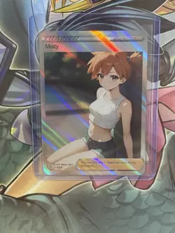 Pokemon Misty Anime Waifu Custom DIY Trainer Art Sexy Pokemon card - Image 1