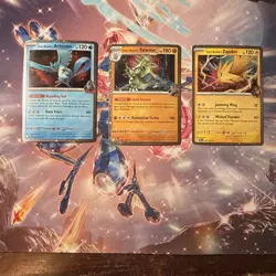 Pokemon TCG Team Rockets Articuno Tyranitar Zapdos Cosmos Holos Promos - Image 1