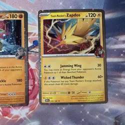 Pokemon TCG Team Rockets Articuno Tyranitar Zapdos Cosmos Holos Promos - Image 4