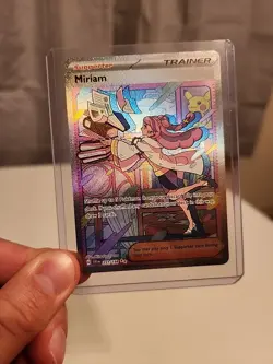 Pokemon TCG Miriam Holo Trainer Full Art #251/198 Scarlet & Violet Near Mint - Image 3