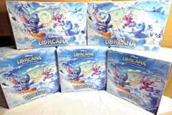 2 Factory Sealed Disney Lorcana WINTERSPELL Booster Box & 3 Illumineers Troves - Image 1