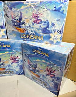 2 Factory Sealed Disney Lorcana WINTERSPELL Booster Box & 3 Illumineers Troves - Image 2