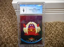 Jynx Pokemon Topps 2000 SILVER FOIL cgc 9 MINT card psa Series 3 #124 Pokemon NM - Image 1