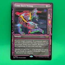 Come Back Wrong (Showcase) Duskmourn: House of Horror Regular - Image 1