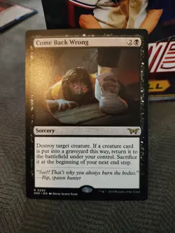 Come Back Wrong (0086) Duskmourn: House of Horror Regular - Image 1