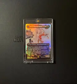 Magic the Gathering Terra, Magical Adept (Borderless) Final Fantasy Foil - Image 1