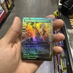 Magic the Gathering Buster Sword (Borderless) Final Fantasy Foil - Image 1