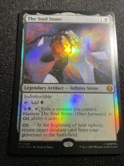Magic The Gathering-The Soul Stone Holo Foil. M 0066 Minty Fresh - Image 1