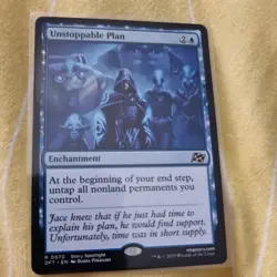 Unstoppable Plan - Aetherdrift - Rare - NM (see pics) MTG - Image 1