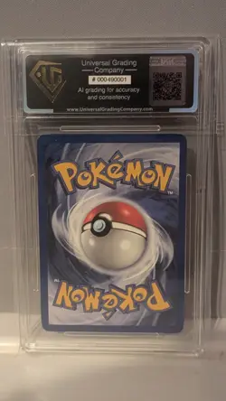 1999 Gengar Holo 5/62 Fossil Set Unlimited Rare Pokemon UGC 7 - Image 2