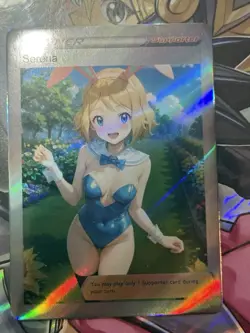 Pokemon Serena Anime Waifu Custom DIY Art Pokemon card - Image 2
