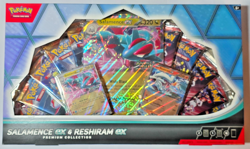 Pokemon Salamence EX & Reshiram EX Premium Collection – Factory Sealed/10 Packs - Image 1