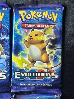 4 2016 Pokemon XY Evolutions Pack Bundle (Lot of 4 Packs) - Image 3