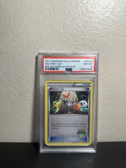 Pokemon 2011 Black and White Promo Victory Cup B.R Autumn 2nd Place #BW30 PSA 8 - Image 1