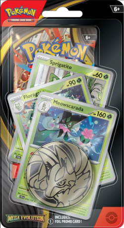 Pokemon TCG Meowscarada Mega Evolution Checklane Blister - Brand New & Sealed - Image 1