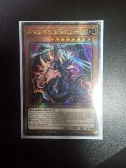 RA04-EN046 Vanquish Soul Caesar Valius- Quarter Century Secret Rare Card 1st Ed - Image 1