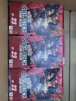 Bandai One Piece Card Game Red Starter Deck ST-23 Shanks English 50 Cards 2024 - Image 1