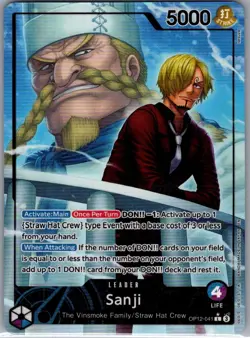 Sanji (Alt Art) OP12-041 English Legacy of the Master - One Piece Card - NM - Image 1