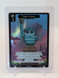 Vibes TCG FOIL Statue of Liberty - Legend of the Lils Card # 139 - Image 1