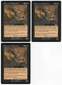 Phyrexian Plaguelord x3 3x 1999 Urza's Legacy Black Rare Creature MTG SP- NM AZ1 - Image 1