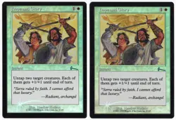 Hope and Glory x2 2x 1999 Urza's Legacy FOIL White Uncommon Instant MTG NM AZ1 - Image 1