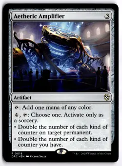 Aetheric Amplifier NM DRC Commander: Aetherdrift MTG - Image 1