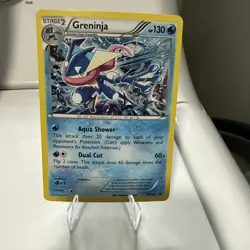 Pokemon TCG Greninja XY162 Holo Black Star Promo MP - Image 1