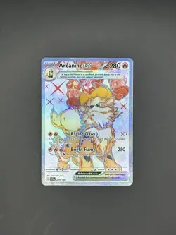 Pokemon - Arcanine Ex - 224/198 - Scarlet Violet Base - Ultra Rare - NM - Image 1