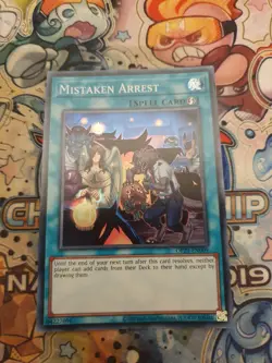 Yu-Gi-Oh! Mistaken Arrest OP29-EN009 Super Rare - Image 1