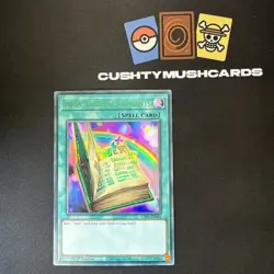 YUGIOH TOON TABLE OF CONTENTS GREEN ULTRA RARE LDS1-EN069 1ST EDITION - Image 1