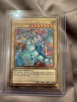Blue-Eyes White Dragon - RA04-EN002 - Quarter Century Rare - 1st Ed - YuGiOh - Image 1