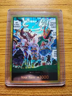 Vega Punk Gold DON OP14 One Piece TCG NM Canadian Seller! - Image 1