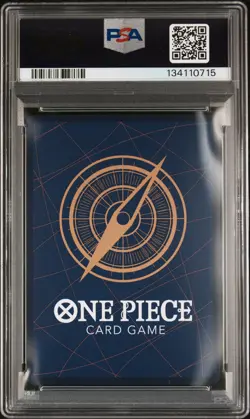 2025 ONE PIECE OP12-LEGACY OF THE MASTER 3RD ANV-SILVER MARSHALL D. TEACH PSA 10 - Image 2