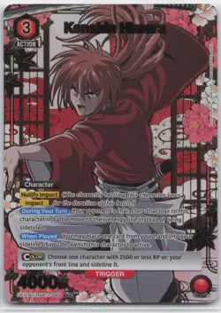 Kenshin Himura (R*) UE11BT/RNK-1-088 Foil Union Arena: Rurouni Kenshin NM - Image 1